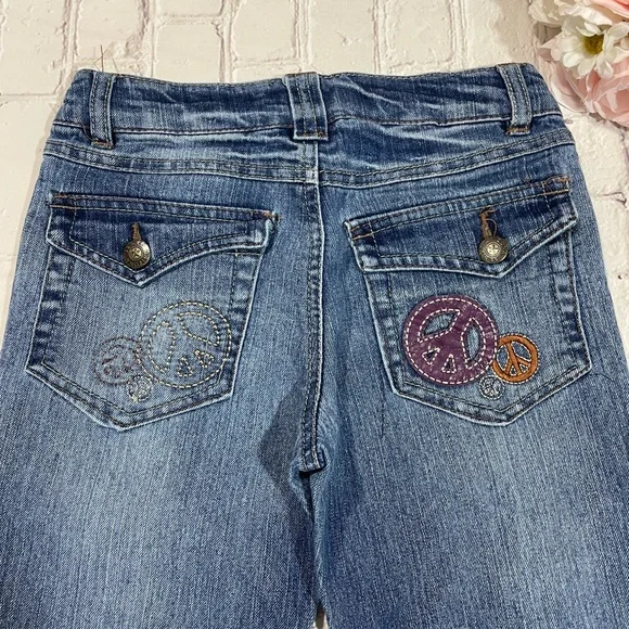 🌸 Arizona Jean Company Flared Peace Denim - Picture 5 of 5